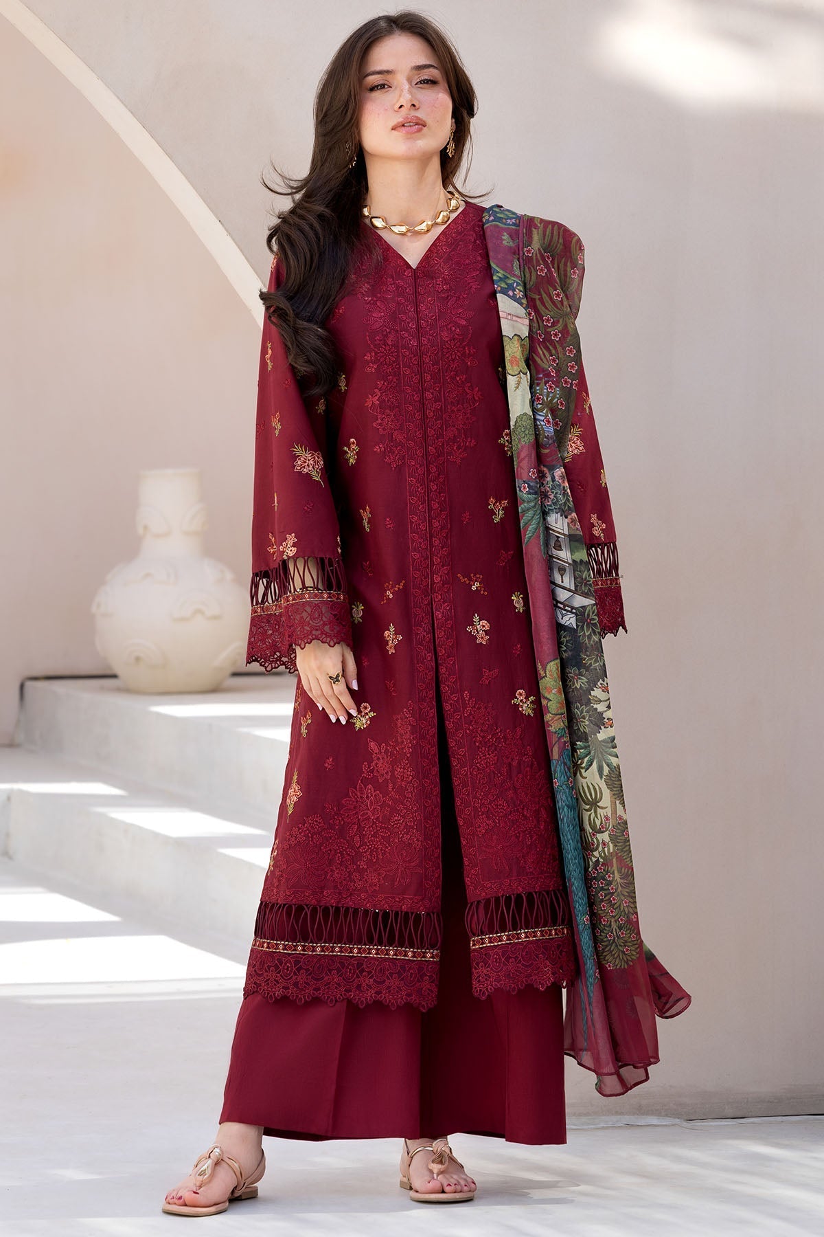 Motifz | Amal Lawn 26 | 6066-CANDENCE by Motifz - Designer Dress  - Type : Ladies Clothes - Available at Libayah - 100% Original 