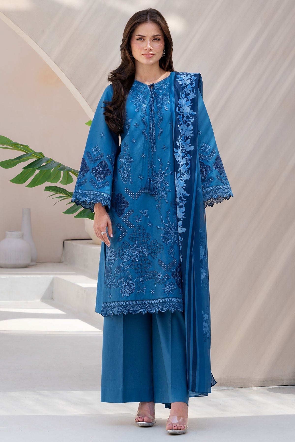 Motifz | Amal Lawn 26 | 6068-FRANCES by Motifz - Designer Dress  - Type : Ladies Clothes - Available at Libayah - 100% Original 
