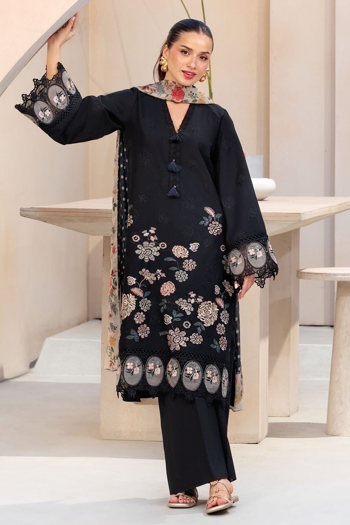 Motifz | Amal Lawn 26 | 6069-NOVA by Motifz - Designer Dress  - Type : Ladies Clothes - Available at Libayah - 100% Original 