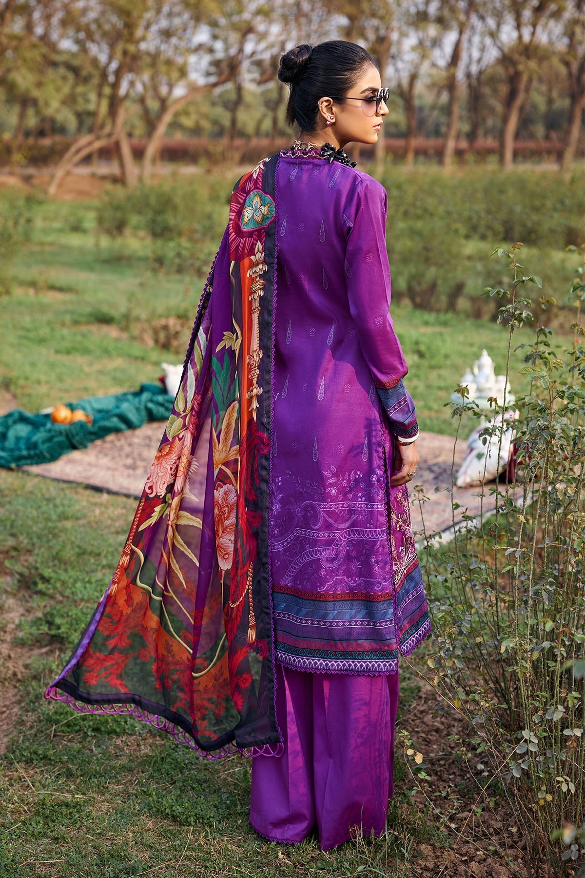 Motifz | Umang Lawn | 3547-ELIF by Motifz - Designer Dress - Type: Ladies Clothes - Available at Libayah - 100% Original