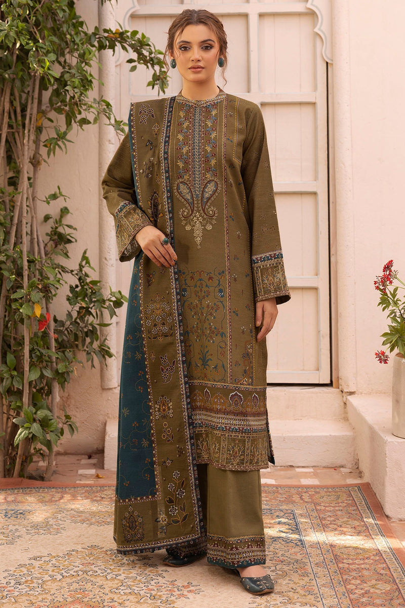 Motifz | Premium Khaddar | 5028-MAZNEEN by Motifz - Designer Dress - Type: Ladies Clothes - Available at Libayah - 100% Original