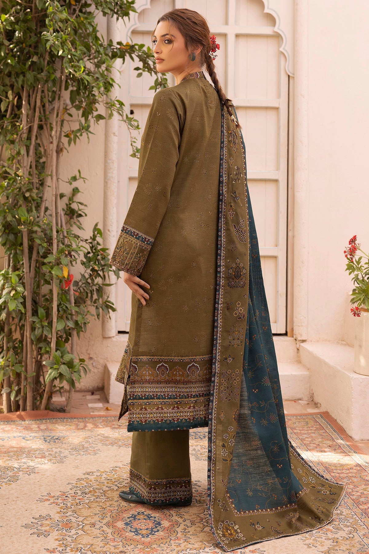 Motifz | Premium Khaddar | 5028-MAZNEEN by Motifz - Designer Dress - Type: Ladies Clothes - Available at Libayah - 100% Original