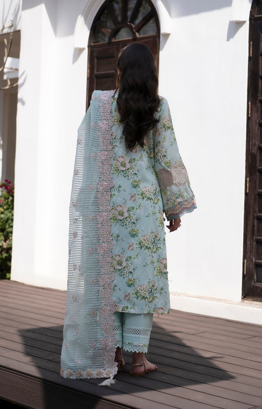 AJR Couture | Printakari Lawn 25 | Myrtle by AJR Couture - Designer Dress - Type: Ladies Clothes - Available at Libayah - 100% Original