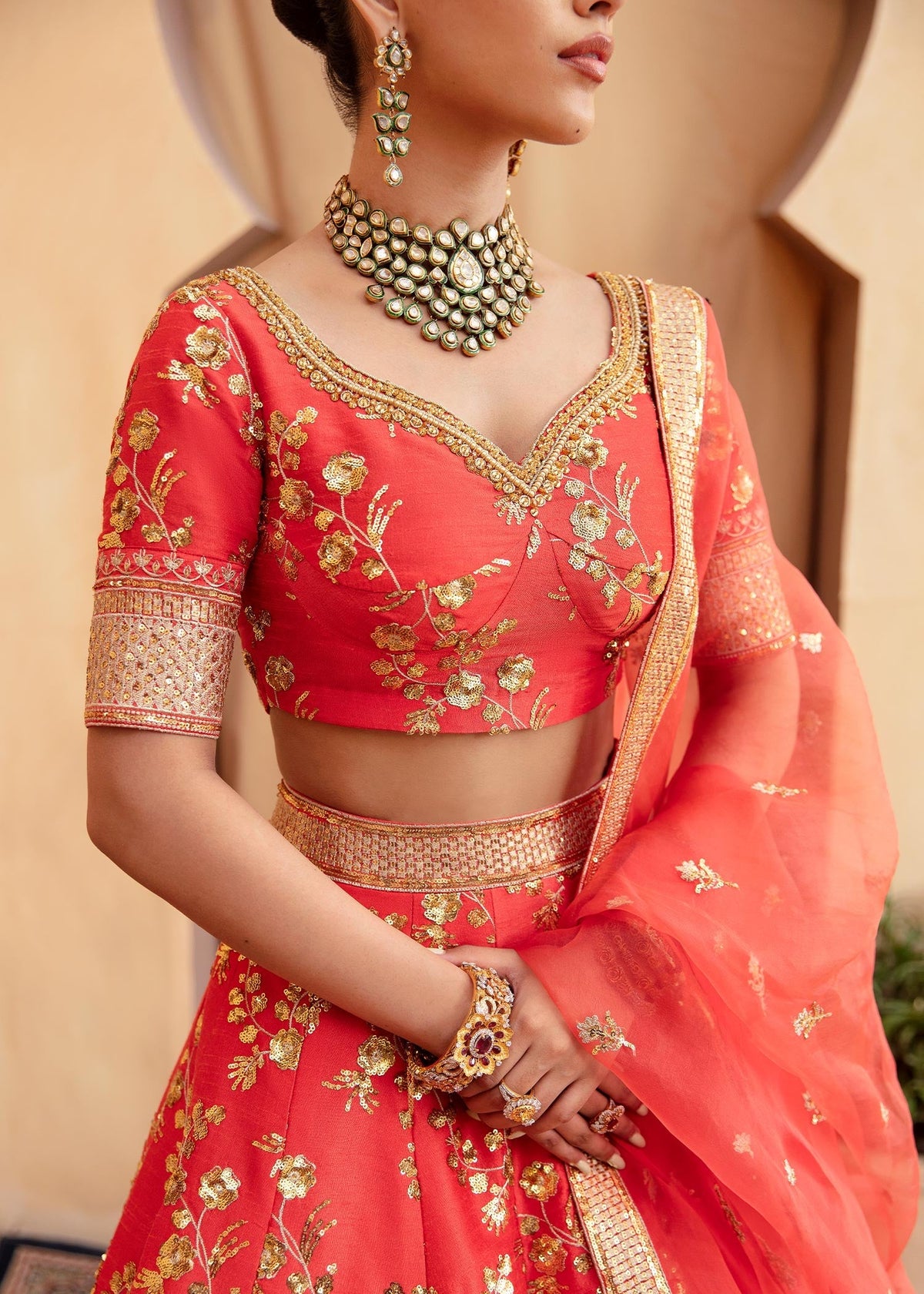 Waqas Shah | Madhubala | AAROHI by Waqas Shah - Designer Dress - Type: Ladies Clothes - Available at Libayah - 100% Original