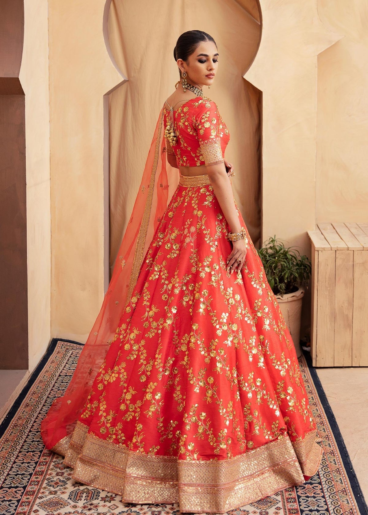 Waqas Shah | Madhubala | AAROHI by Waqas Shah - Designer Dress - Type: Ladies Clothes - Available at Libayah - 100% Original