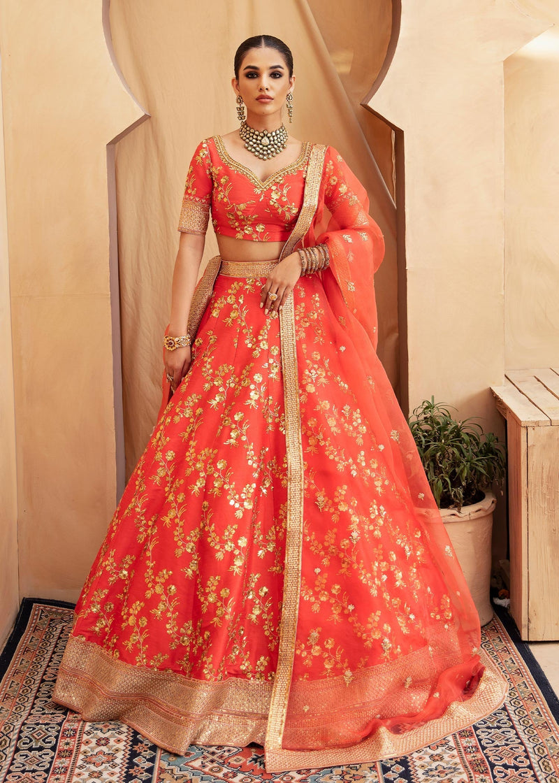 Waqas Shah | Madhubala | AAROHI by Waqas Shah - Designer Dress - Type: Ladies Clothes - Available at Libayah - 100% Original