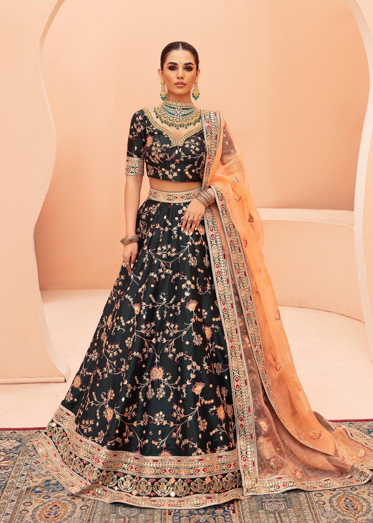 Waqas Shah | Madhubala | SHAH BANO by Waqas Shah - Designer Dress - Type: Ladies Clothes - Available at Libayah - 100% Original