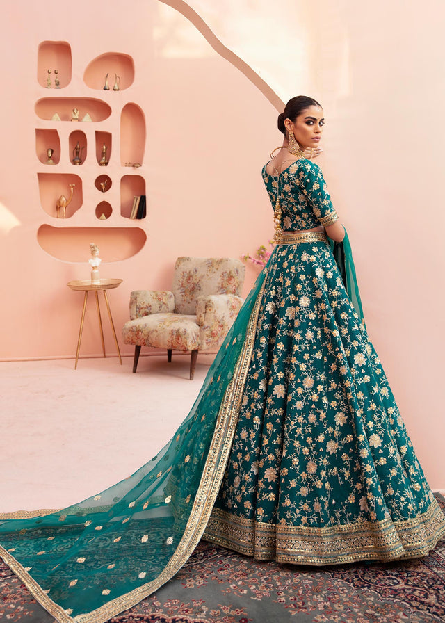 Waqas Shah | Madhubala | SHAHRBAANU by Waqas Shah - Designer Dress - Type: Ladies Clothes - Available at Libayah - 100% Original