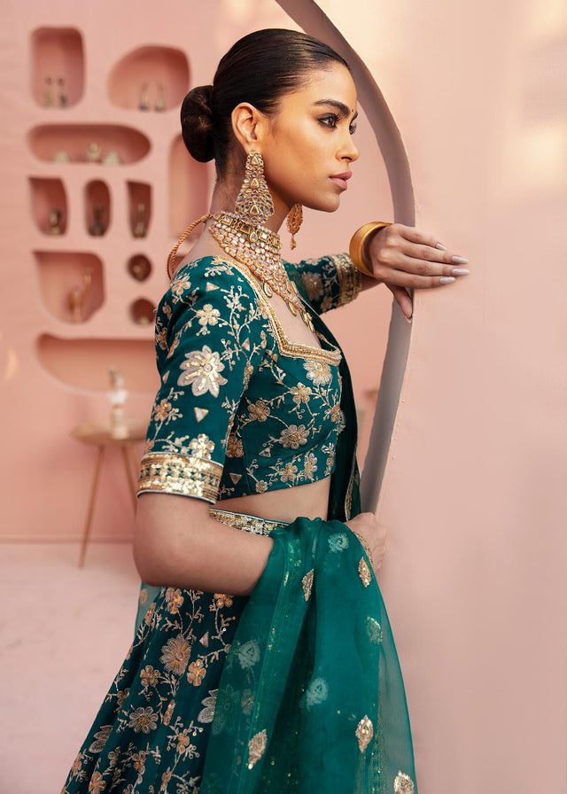 Waqas Shah | Madhubala | SHAHRBAANU by Waqas Shah - Designer Dress - Type: Ladies Clothes - Available at Libayah - 100% Original