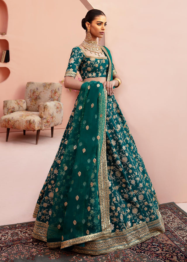 Waqas Shah | Madhubala | SHAHRBAANU by Waqas Shah - Designer Dress - Type: Ladies Clothes - Available at Libayah - 100% Original