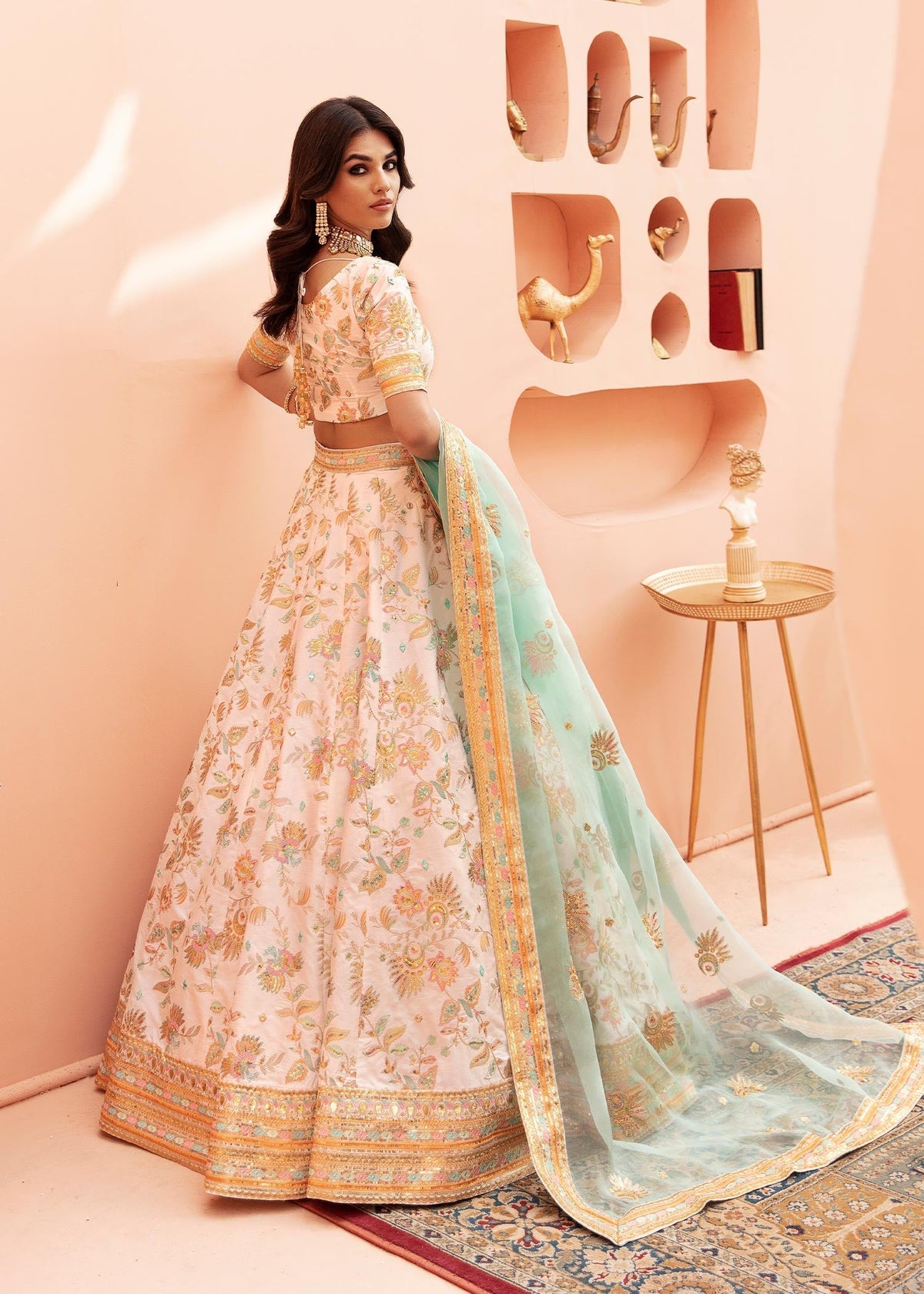 Waqas Shah | Madhubala | SHAHTAAJ by Waqas Shah - Designer Dress - Type: Ladies Clothes - Available at Libayah - 100% Original