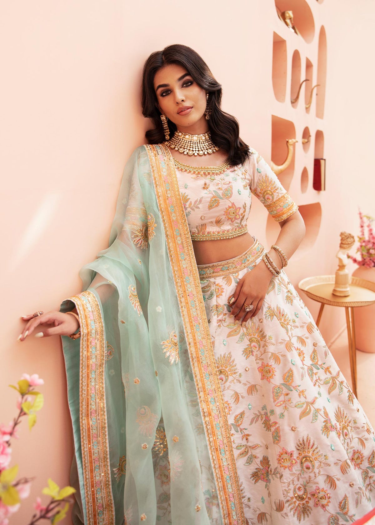 Waqas Shah | Madhubala | SHAHTAAJ by Waqas Shah - Designer Dress - Type: Ladies Clothes - Available at Libayah - 100% Original