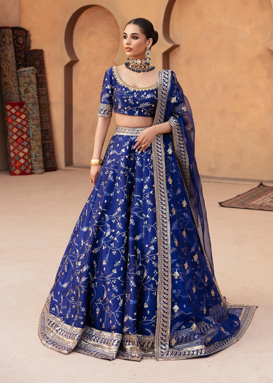 Waqas Shah | Madhubala | SHAHNAAZ by Waqas Shah - Designer Dress - Type: Ladies Clothes - Available at Libayah - 100% Original