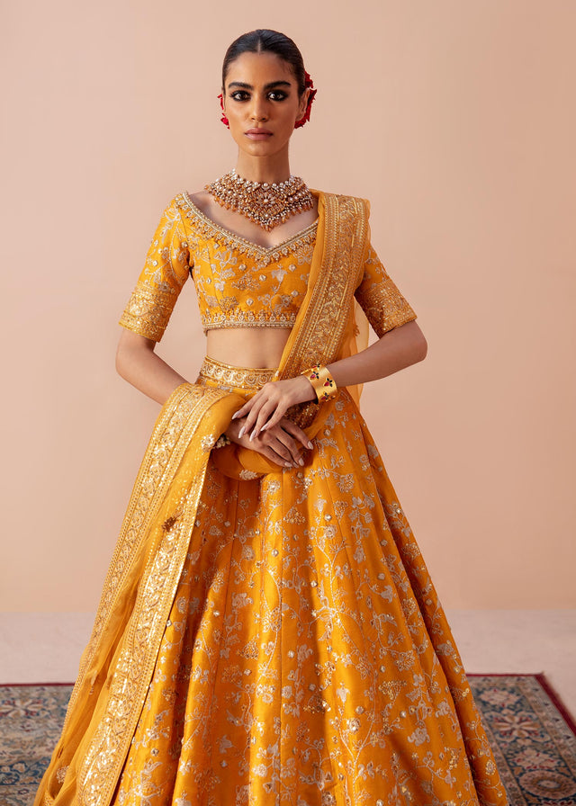 Waqas Shah | Madhubala | ZARI by Waqas Shah - Designer Dress - Type: Ladies Clothes - Available at Libayah - 100% Original