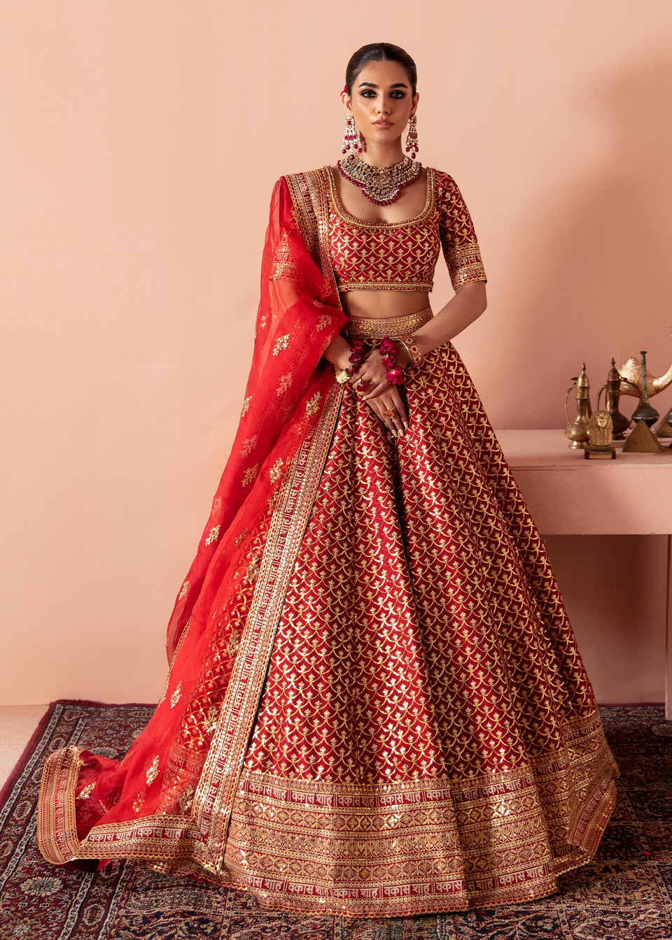 Waqas Shah | Madhubala | MASTANI by Waqas Shah - Designer Dress - Type: Ladies Clothes - Available at Libayah - 100% Original