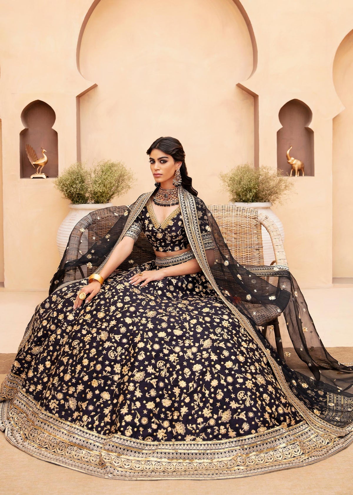 Waqas Shah | Madhubala | LAKSHMI by Waqas Shah - Designer Dress - Type: Ladies Clothes - Available at Libayah - 100% Original