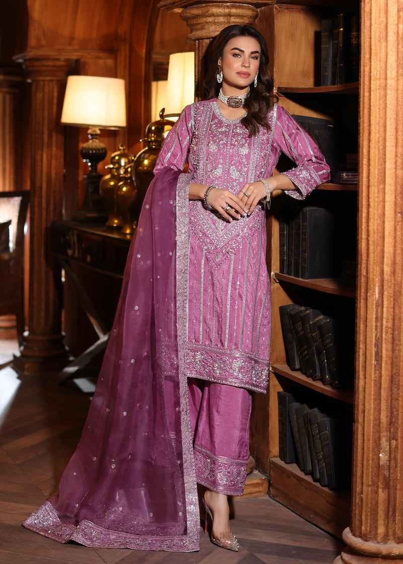 Waqas Shah | Meh-E-Nur | TULIP by Waqas Shah - Designer Dress - Type: Ladies Clothes - Available at Libayah - 100% Original