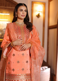 Waqas Shah | Meh-E-Nur | BLUSH by Waqas Shah - Designer Dress - Type: Ladies Clothes - Available at Libayah - 100% Original
