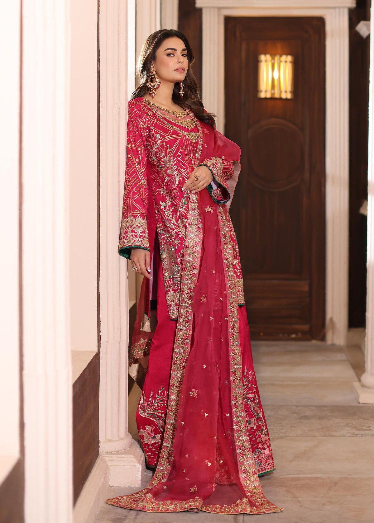 Waqas Shah | Meh-E-Nur | TOPAZ by Waqas Shah - Designer Dress - Type: Ladies Clothes - Available at Libayah - 100% Original