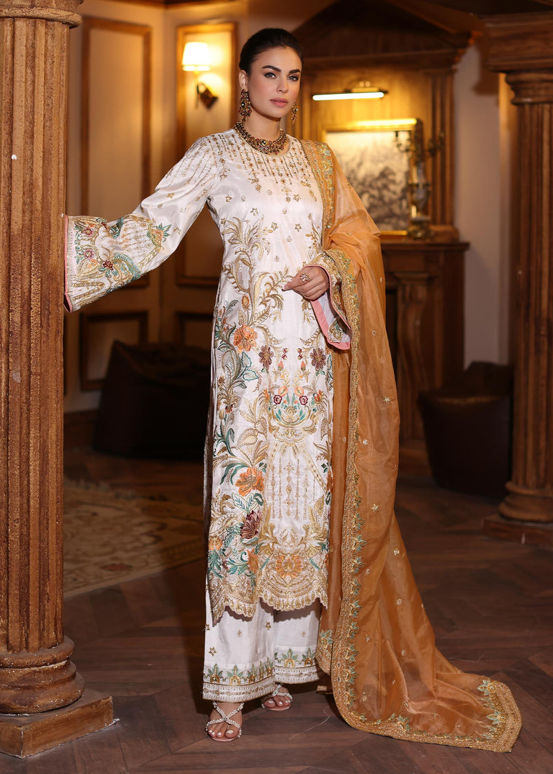 Waqas Shah | Meh-E-Nur | AMELIA by Waqas Shah - Designer Dress - Type: Ladies Clothes - Available at Libayah - 100% Original