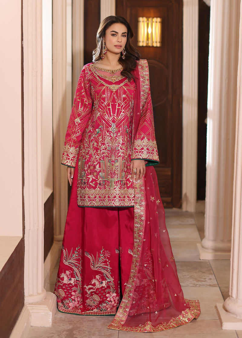 Waqas Shah | Meh-E-Nur | TOPAZ by Waqas Shah - Designer Dress - Type: Ladies Clothes - Available at Libayah - 100% Original