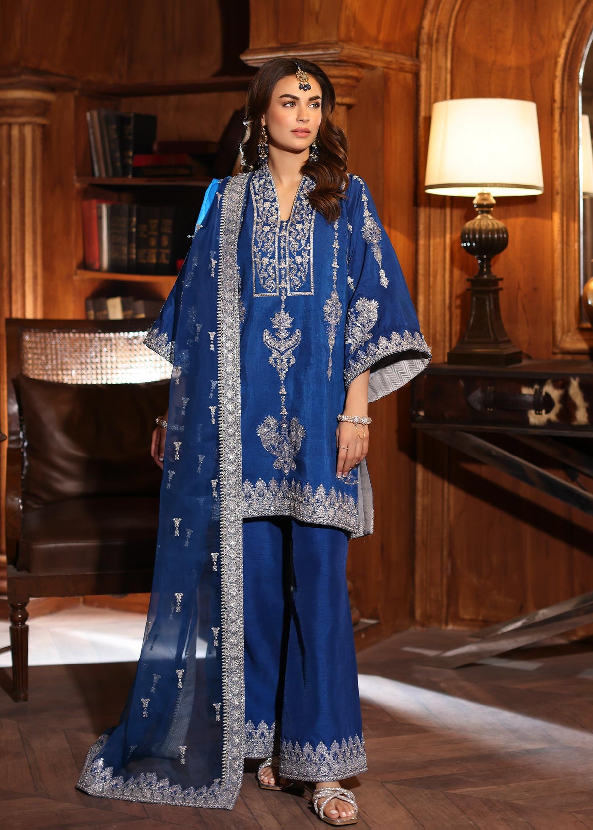 Waqas Shah | Meh-E-Nur | IRIS by Waqas Shah - Designer Dress - Type: Ladies Clothes - Available at Libayah - 100% Original