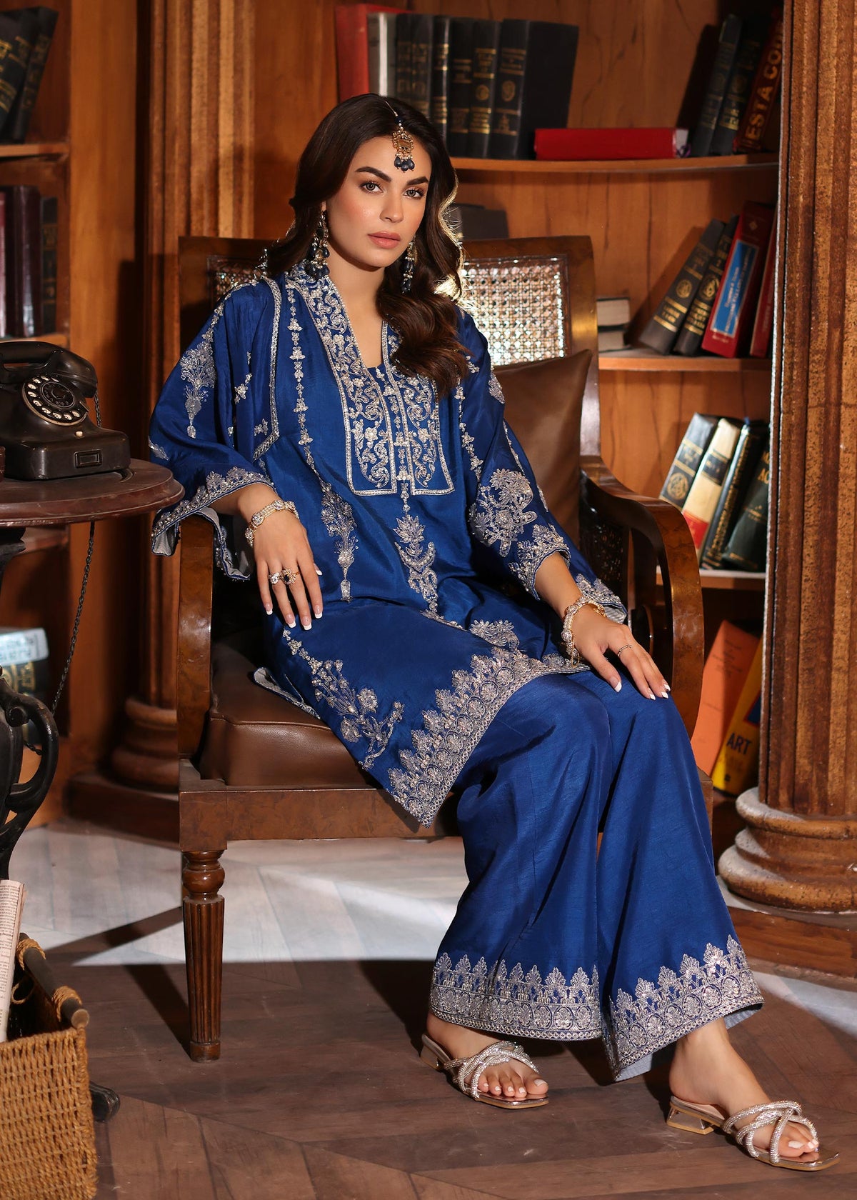 Waqas Shah | Meh-E-Nur | IRIS by Waqas Shah - Designer Dress - Type: Ladies Clothes - Available at Libayah - 100% Original