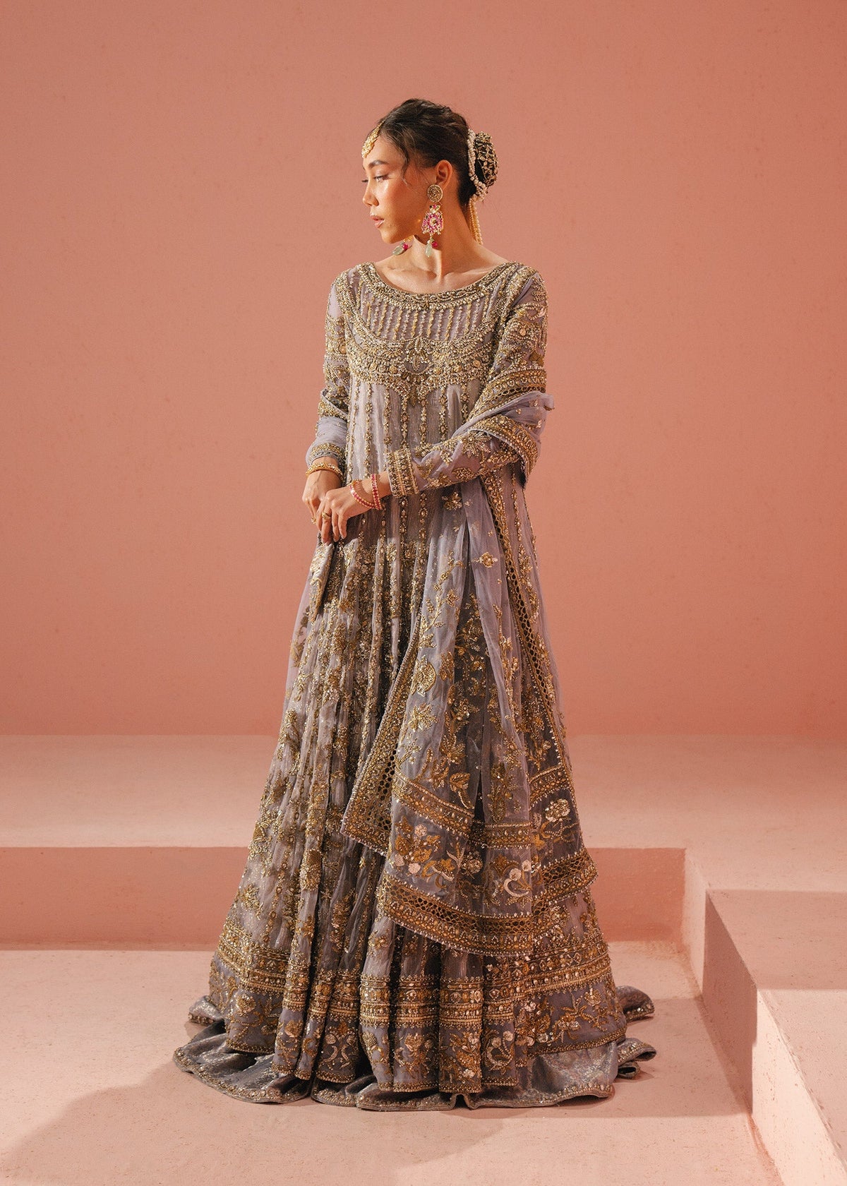 Mahgul | Kohinoor Bagh | Gaiti Ara by Mahgul - Designer Dress - Type: Ladies Clothes - Available at Libayah - 100% Original