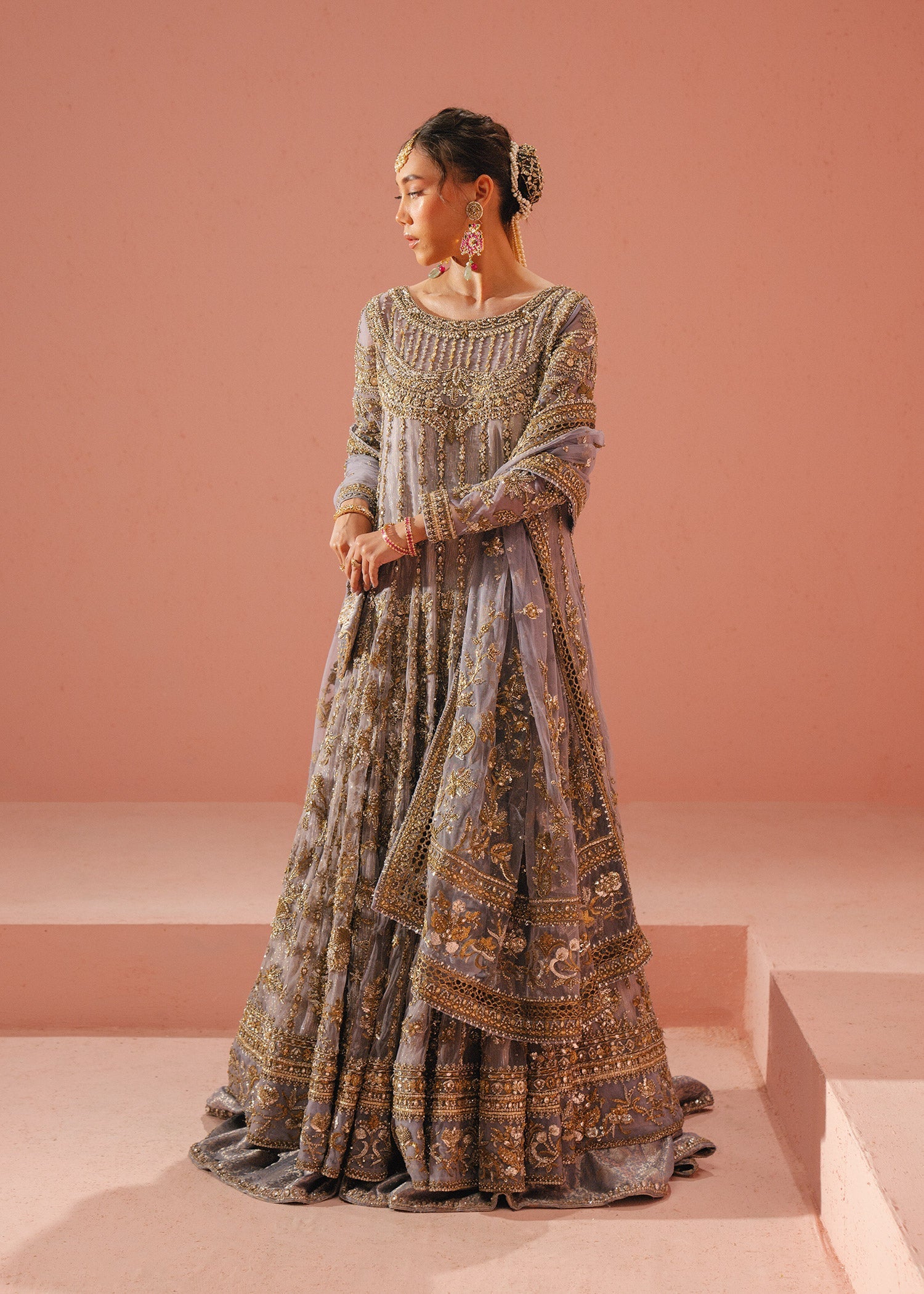 Mahgul | Kohinoor Bagh | Gaiti Ara by Mahgul - Designer Dress - Type: Ladies Clothes - Available at Libayah - 100% Original