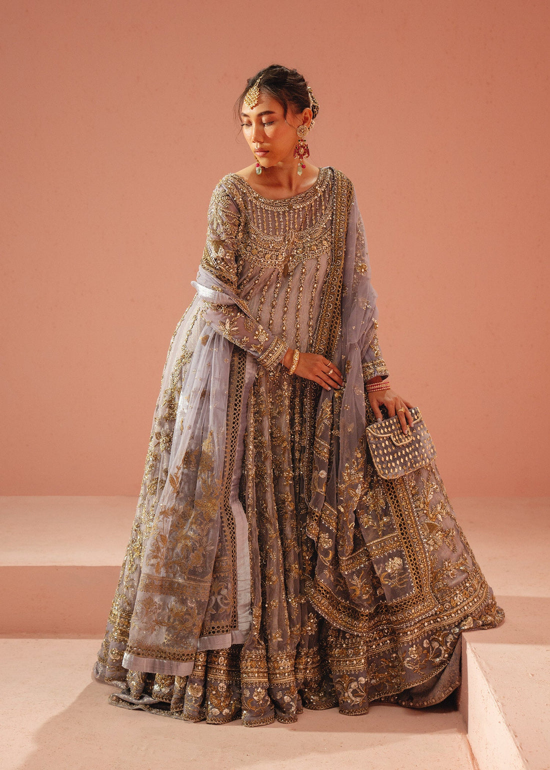 Mahgul | Kohinoor Bagh | Gaiti Ara by Mahgul - Designer Dress - Type: Ladies Clothes - Available at Libayah - 100% Original