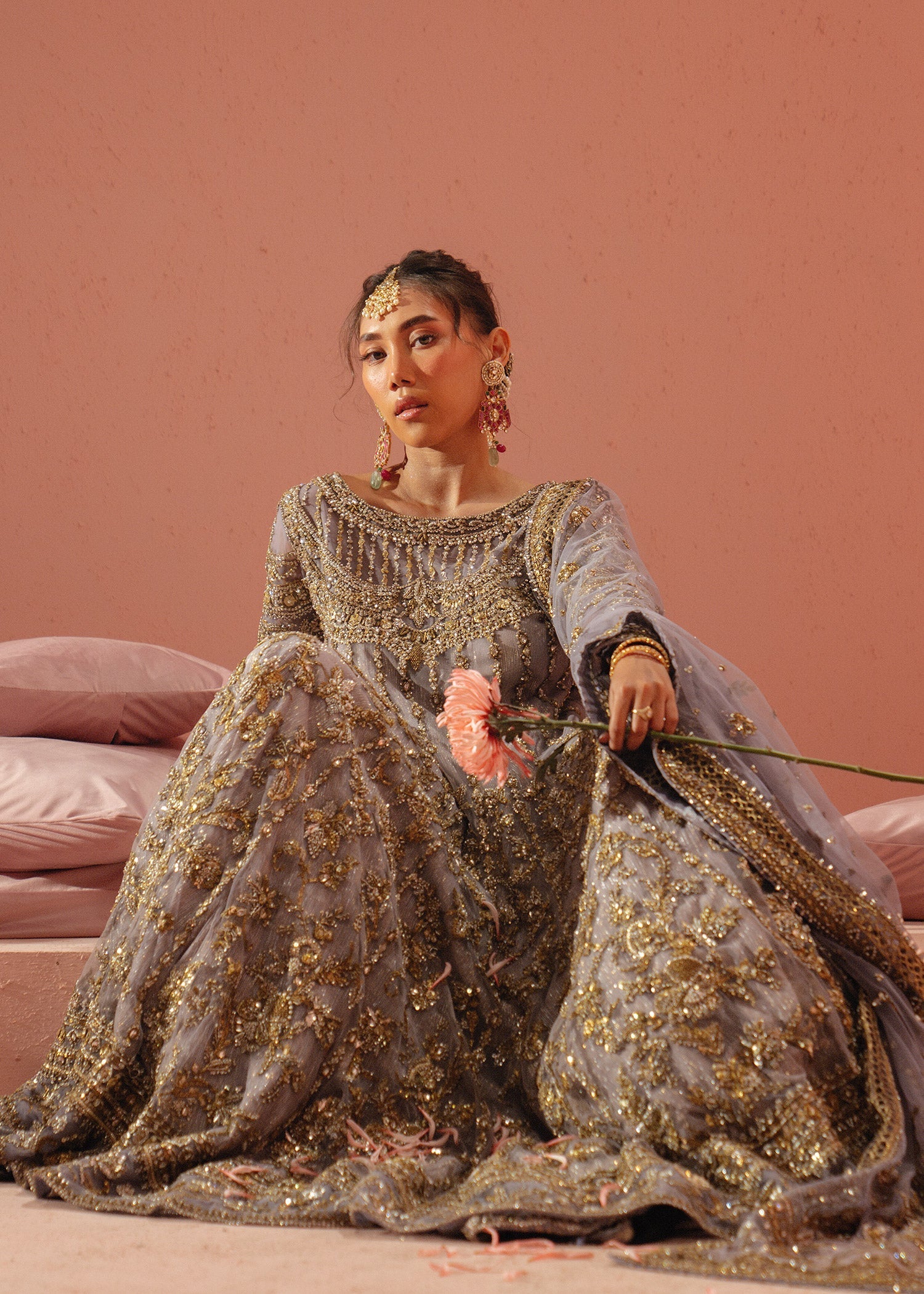 Mahgul | Kohinoor Bagh | Gaiti Ara by Mahgul - Designer Dress - Type: Ladies Clothes - Available at Libayah - 100% Original