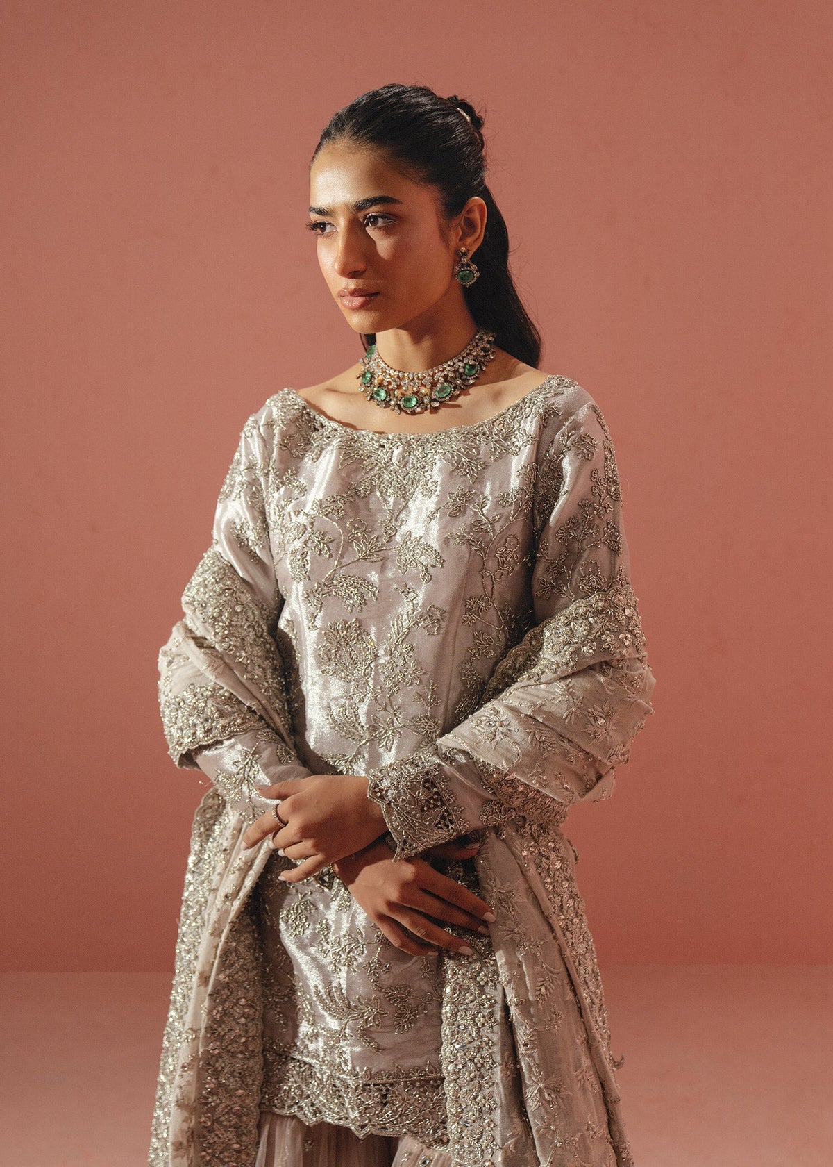 Mahgul | Kohinoor Bagh | Mumtaz Mahal by Mahgul - Designer Dress - Type: Ladies Clothes - Available at Libayah - 100% Original