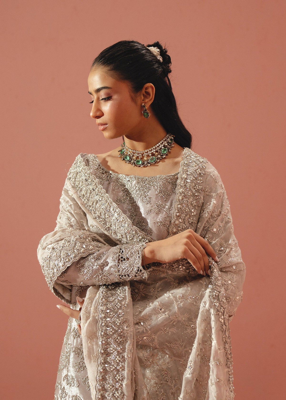 Mahgul | Kohinoor Bagh | Mumtaz Mahal by Mahgul - Designer Dress - Type: Ladies Clothes - Available at Libayah - 100% Original