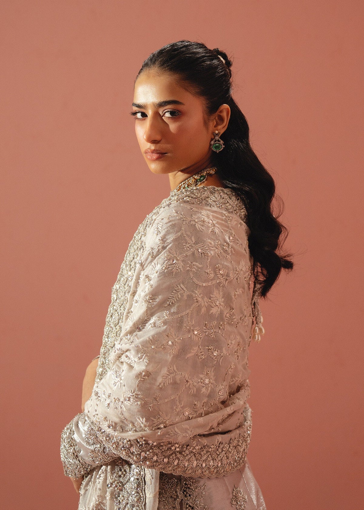 Mahgul | Kohinoor Bagh | Mumtaz Mahal by Mahgul - Designer Dress - Type: Ladies Clothes - Available at Libayah - 100% Original