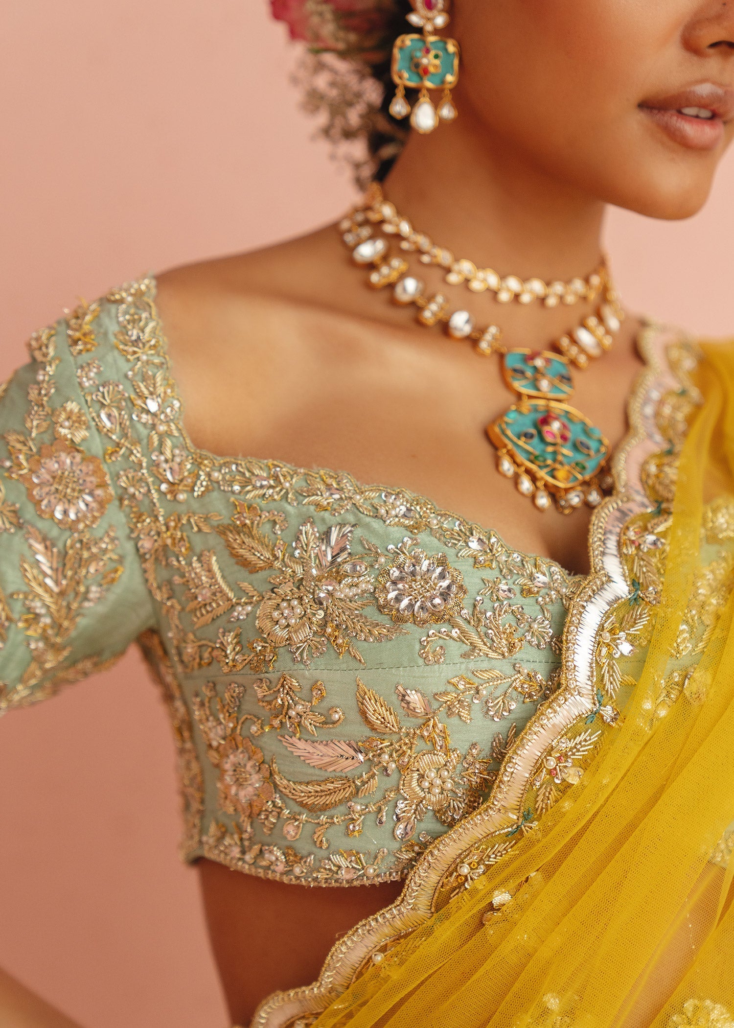 Mahgul | Kohinoor Bagh | Safiyah by Mahgul - Designer Dress - Type: Ladies Clothes - Available at Libayah - 100% Original