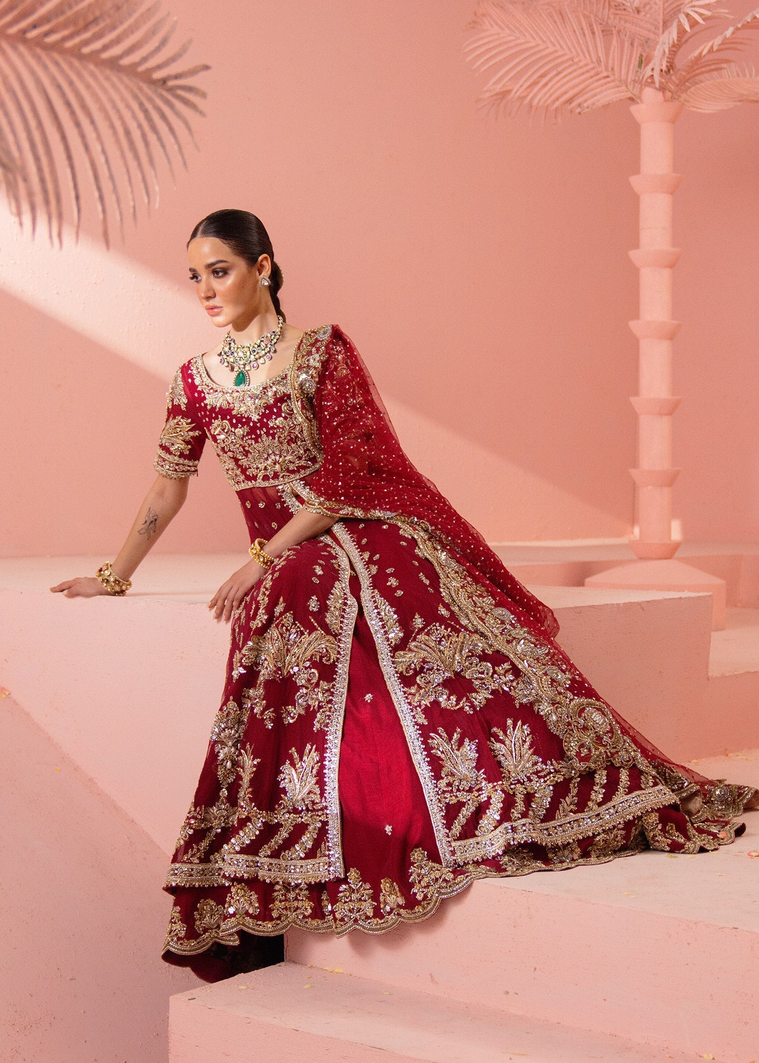 Mahgul | Kohinoor Bagh | Rani by Mahgul - Designer Dress - Type: Ladies Clothes - Available at Libayah - 100% Original