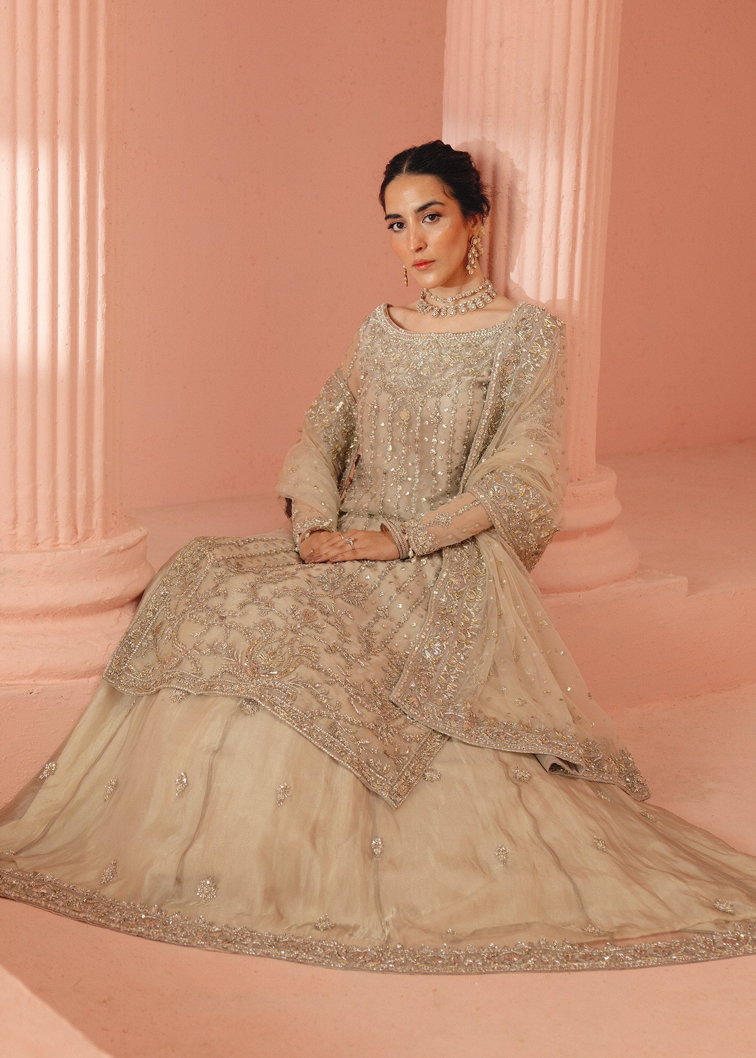 Mahgul | Kohinoor Bagh | Scherezade by Mahgul - Designer Dress - Type: Ladies Clothes - Available at Libayah - 100% Original