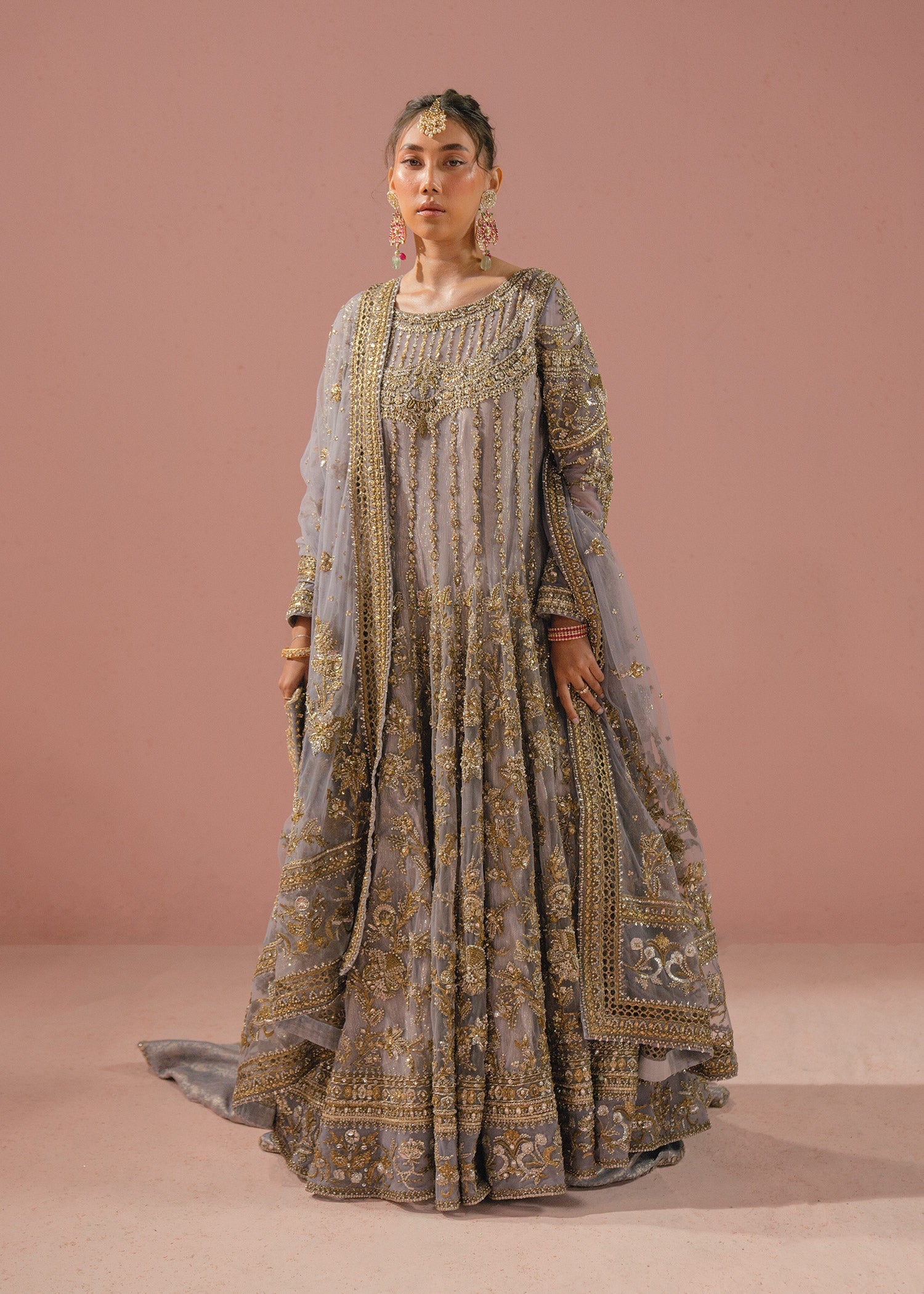 Mahgul | Kohinoor Bagh | Gaiti Ara by Mahgul - Designer Dress - Type: Ladies Clothes - Available at Libayah - 100% Original