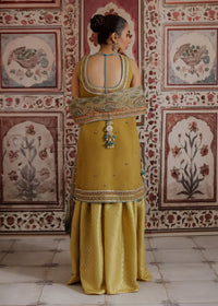 Mahgul | Portraits of Anaya | Saffron Shores by Mahgul - Designer Dress - Type: Ladies Clothes - Available at Libayah - 100% Original