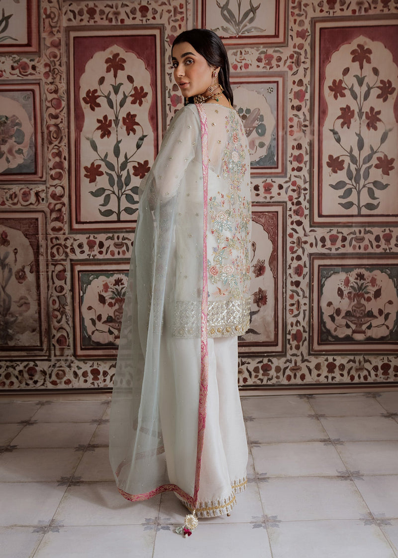 Mahgul | Portraits of Anaya | White Garden by Mahgul - Designer Dress - Type: Ladies Clothes - Available at Libayah - 100% Original