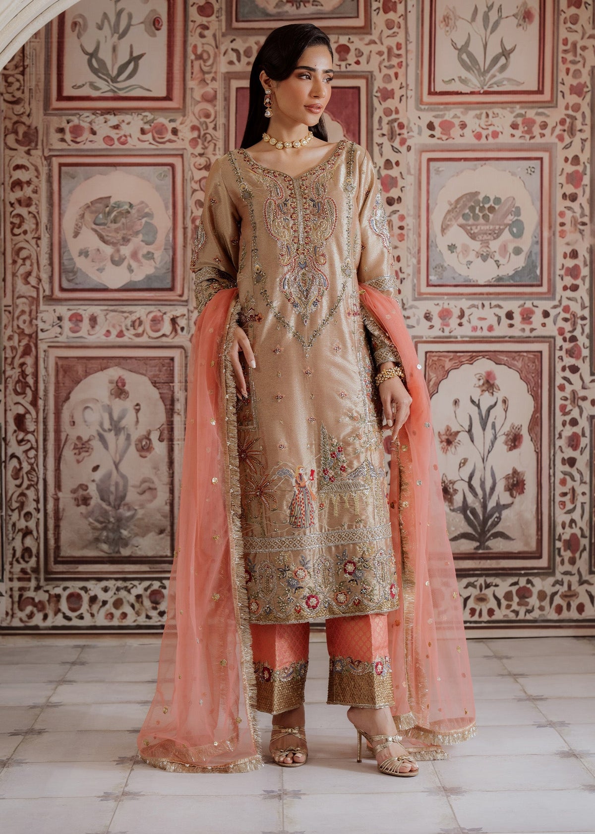 Mahgul | Portraits of Anaya | Miniature Magic by Mahgul - Designer Dress - Type: Ladies Clothes - Available at Libayah - 100% Original