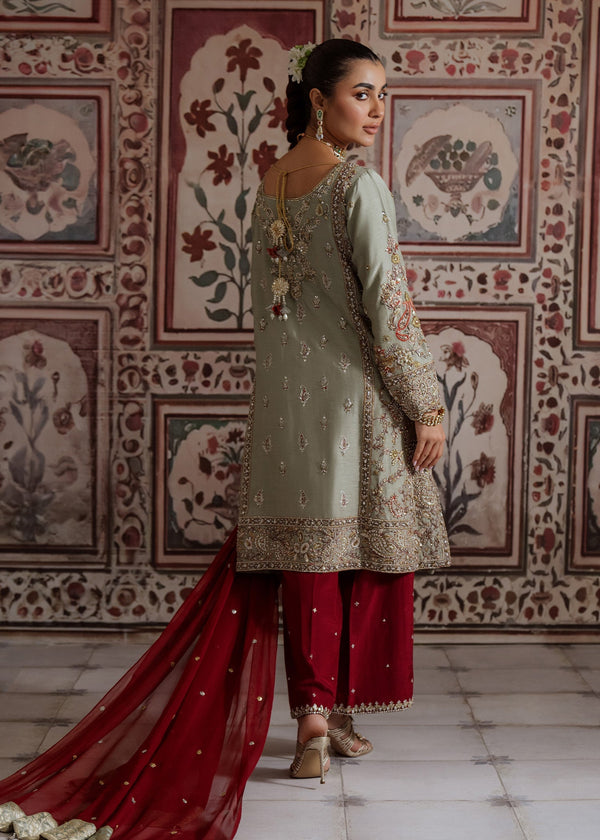 Mahgul | Portraits of Anaya | Sage by Mahgul - Designer Dress - Type: Ladies Clothes - Available at Libayah - 100% Original