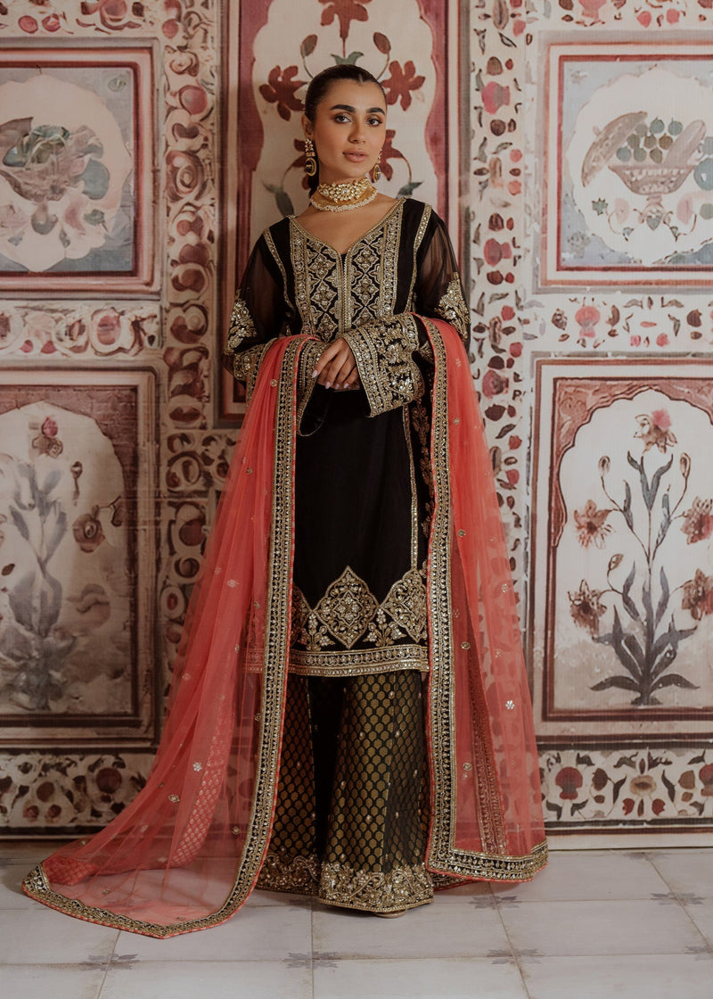 Mahgul | Portraits of Anaya | Coral Onyx by Mahgul - Designer Dress - Type: Ladies Clothes - Available at Libayah - 100% Original