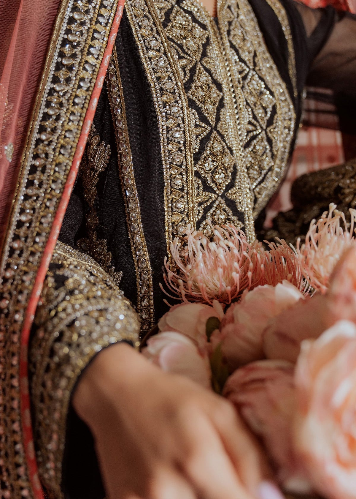 Mahgul | Portraits of Anaya | Coral Onyx by Mahgul - Designer Dress - Type: Ladies Clothes - Available at Libayah - 100% Original