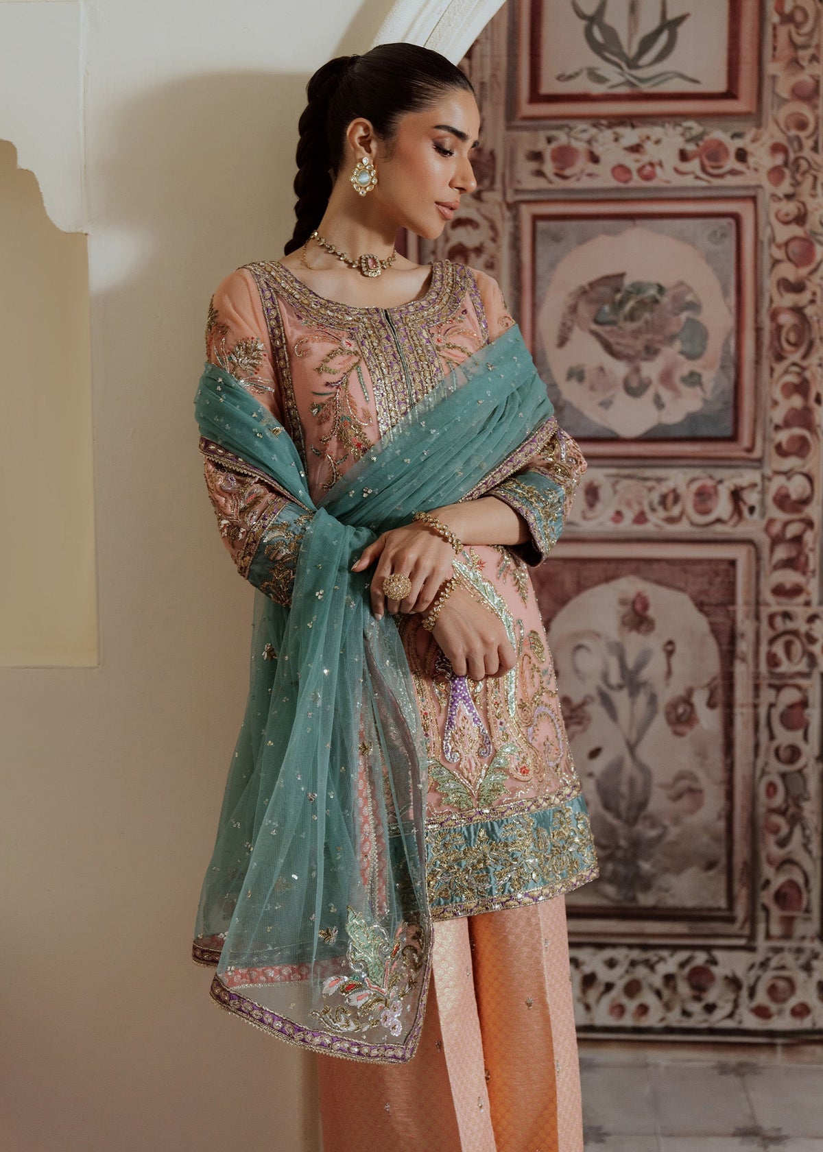 Mahgul | Portraits of Anaya | Gulban by Mahgul - Designer Dress - Type: Ladies Clothes - Available at Libayah - 100% Original