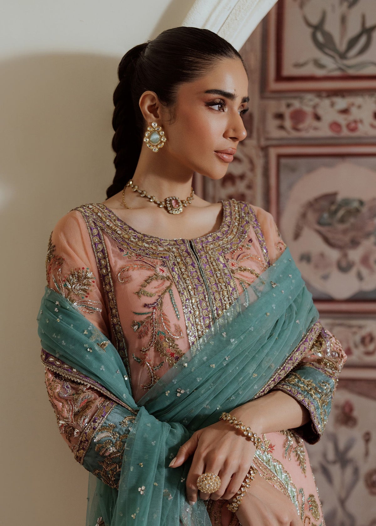 Mahgul | Portraits of Anaya | Gulban by Mahgul - Designer Dress - Type: Ladies Clothes - Available at Libayah - 100% Original