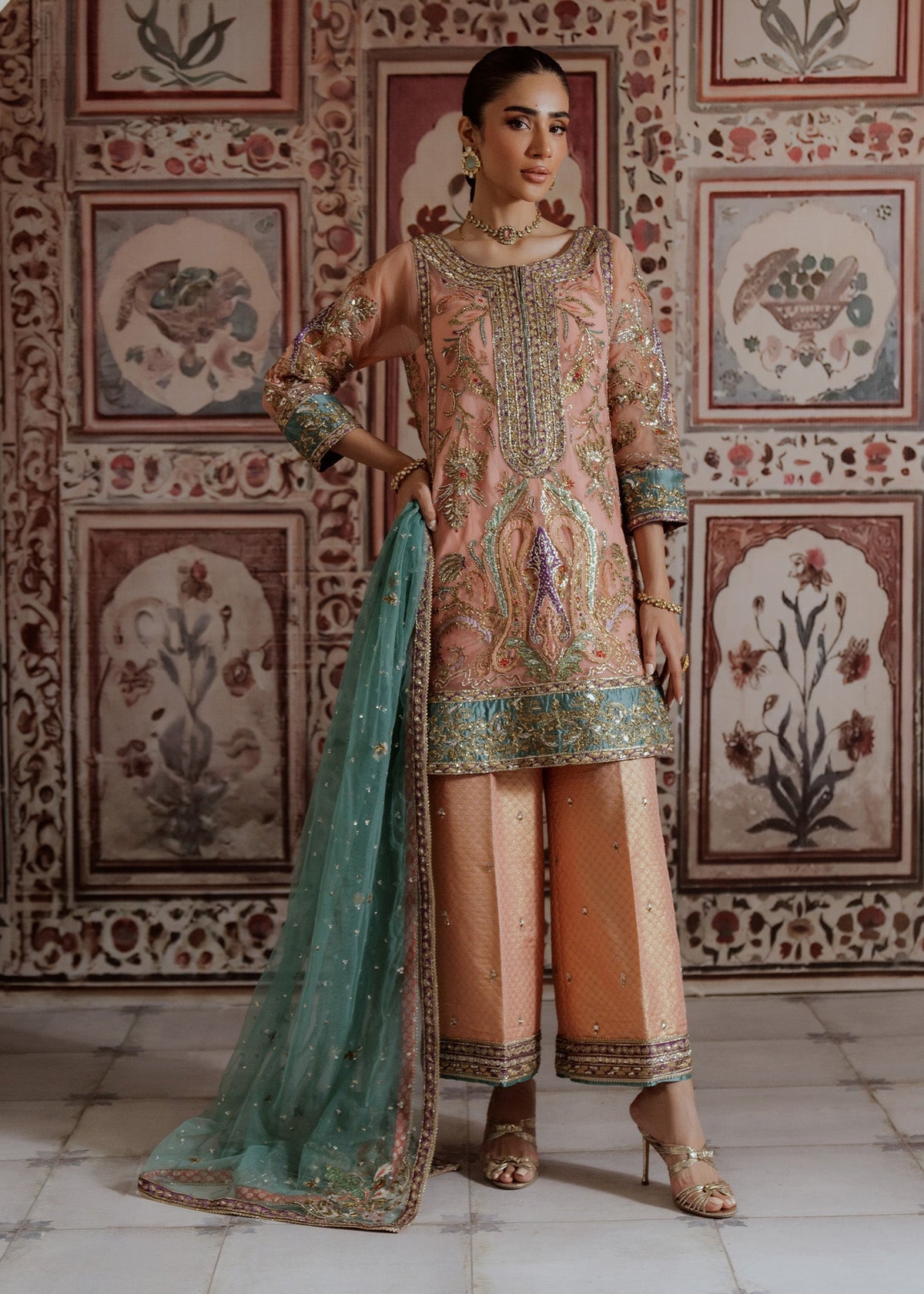Mahgul | Portraits of Anaya | Gulban by Mahgul - Designer Dress - Type: Ladies Clothes - Available at Libayah - 100% Original