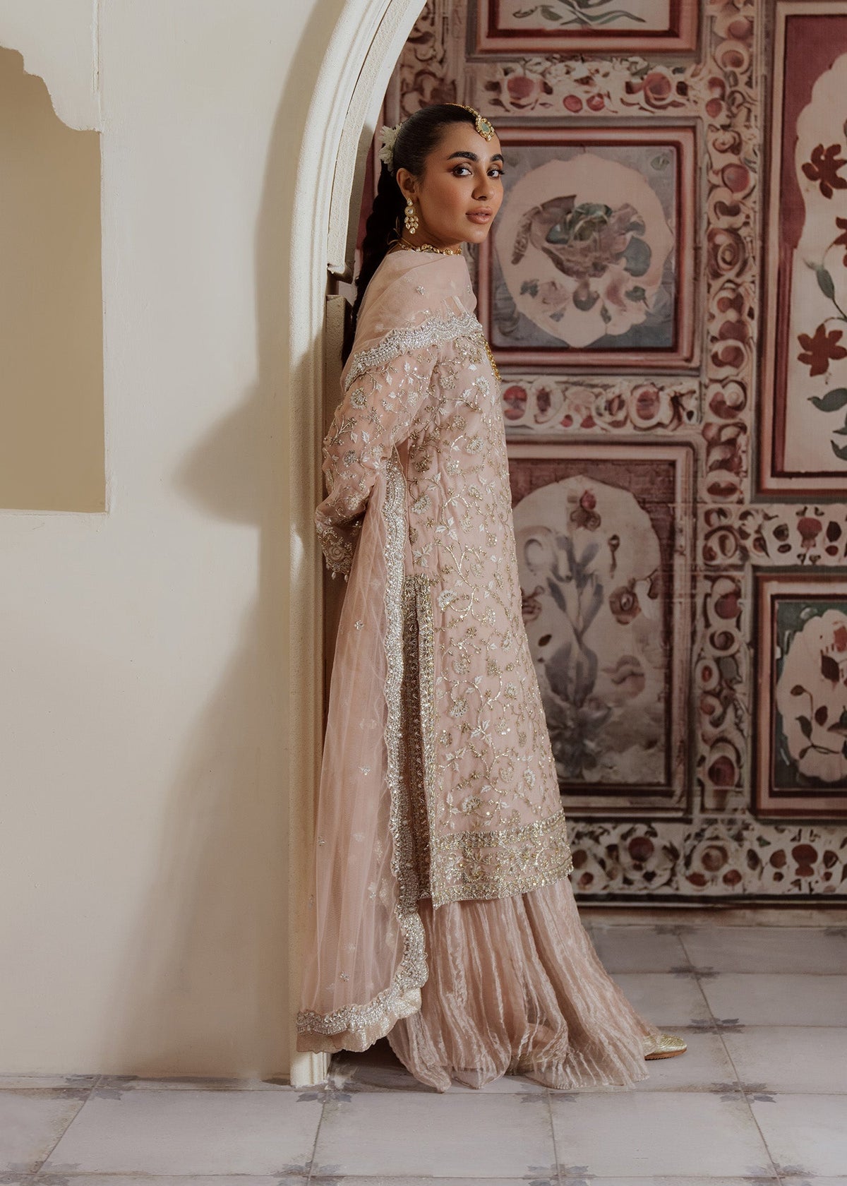 Mahgul | Portraits of Anaya | Petal Shores by Mahgul - Designer Dress - Type: Ladies Clothes - Available at Libayah - 100% Original