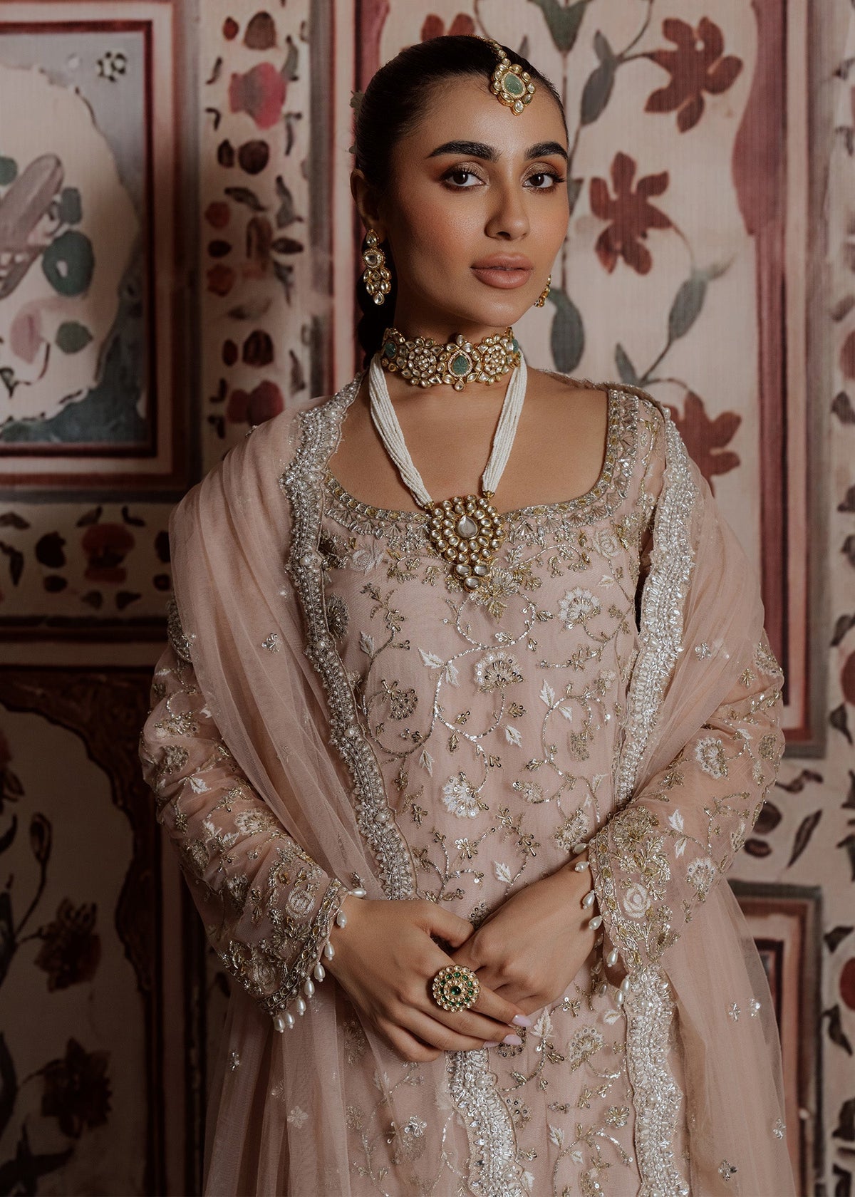 Mahgul | Portraits of Anaya | Petal Shores by Mahgul - Designer Dress - Type: Ladies Clothes - Available at Libayah - 100% Original