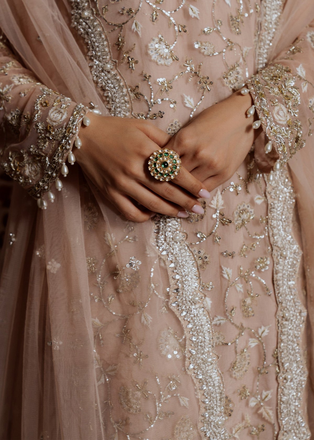 Mahgul | Portraits of Anaya | Petal Shores by Mahgul - Designer Dress - Type: Ladies Clothes - Available at Libayah - 100% Original